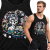 TANK TOP  ANIMOWANY  CAR TOY SKULL